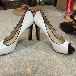 Black & White Heels
